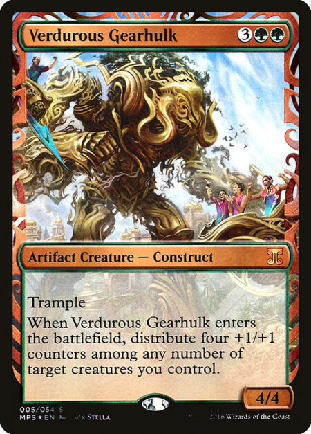 Verdurous Gearhulk - Trample