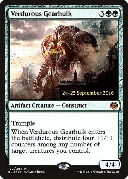 Verdurous Gearhulk - Trample