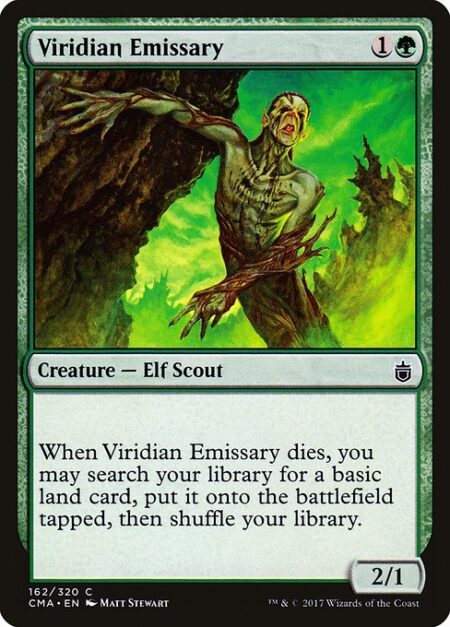 Viridian Emissary - When Viridian Emissary dies