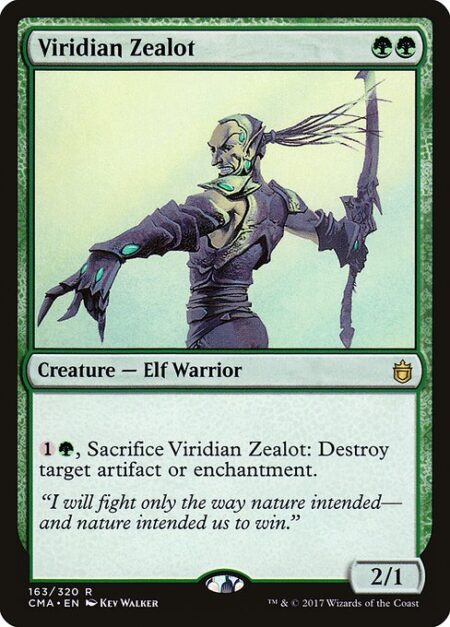 Viridian Zealot - {1}{G}