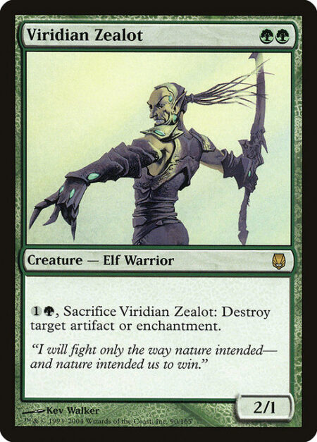 Viridian Zealot - {1}{G}