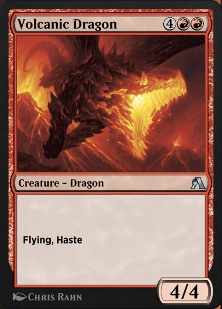 Volcanic Dragon - Flying