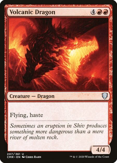 Volcanic Dragon - Flying