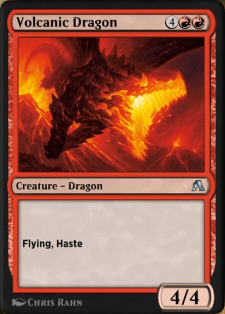 Volcanic Dragon - Flying