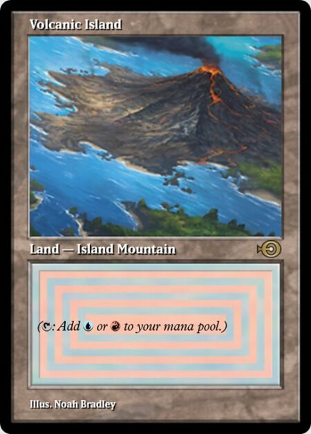 Volcanic Island - ({T}: Add {U} or {R}.)