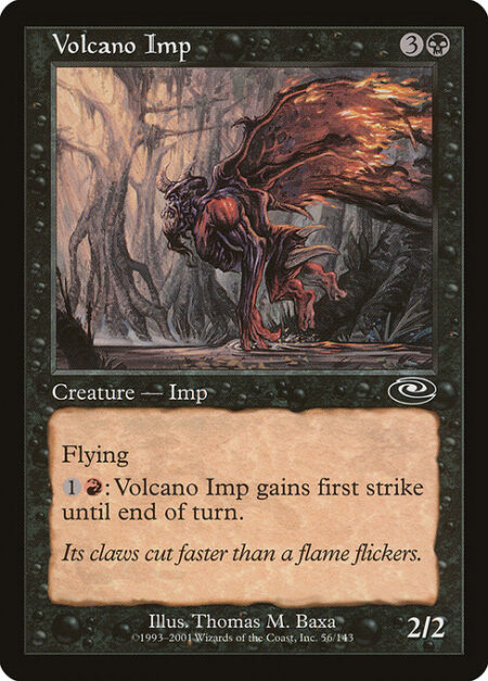 Volcano Imp - Flying