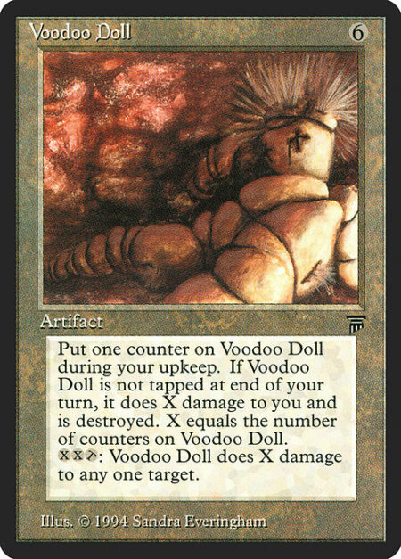 Voodoo Doll - At the beginning of your upkeep
