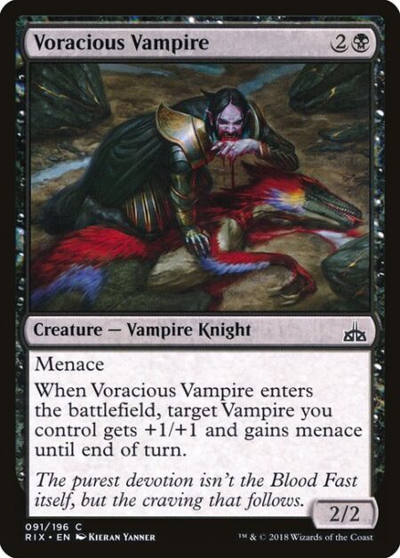 Voracious Vampire - Menace