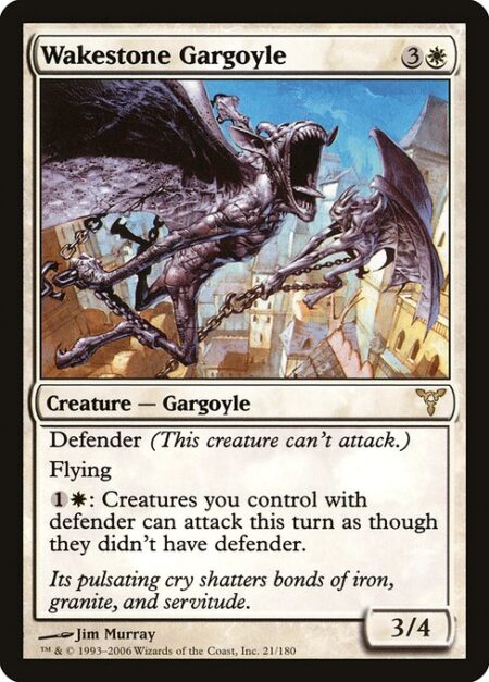 Wakestone Gargoyle - Defender
