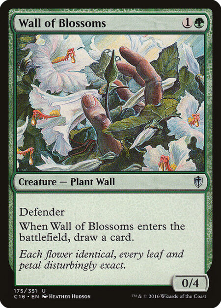 Wall of Blossoms - Defender