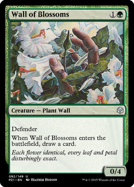 Wall of Blossoms - Defender