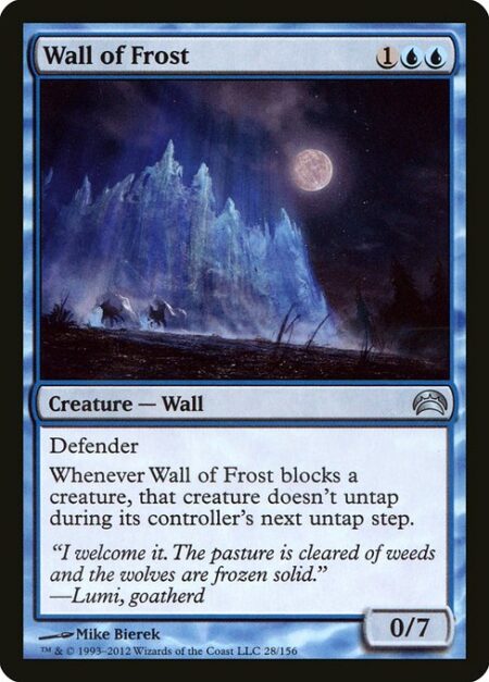 Wall of Frost - Defender