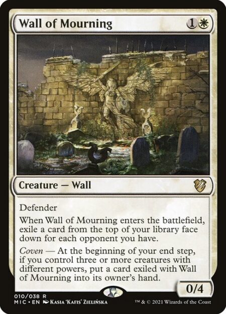 Wall of Mourning - Defender