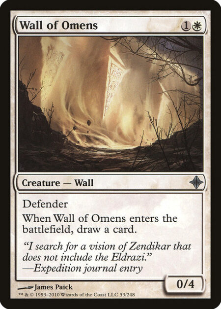 Wall of Omens - Defender