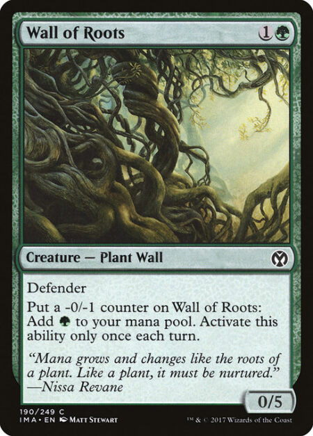 Wall of Roots - Defender