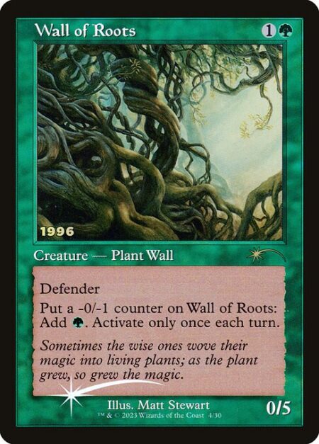 Wall of Roots - Defender