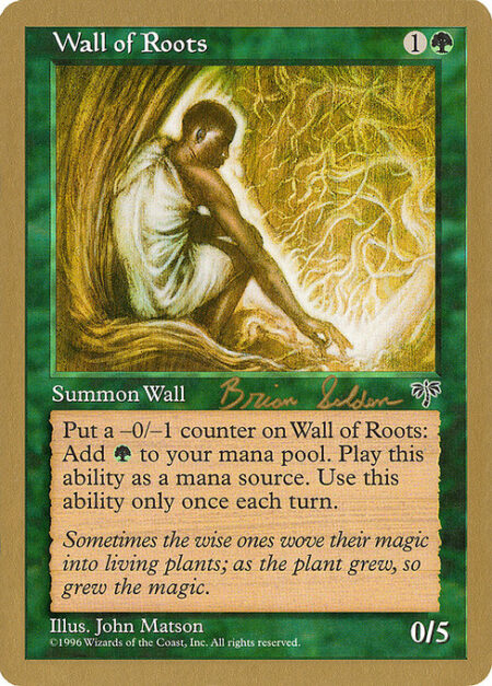 Wall of Roots - Defender