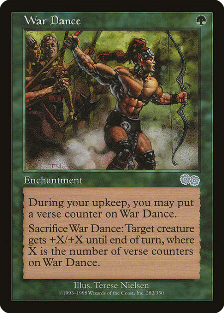 War Dance - At the beginning of your upkeep