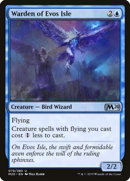 Warden of Evos Isle - Flying