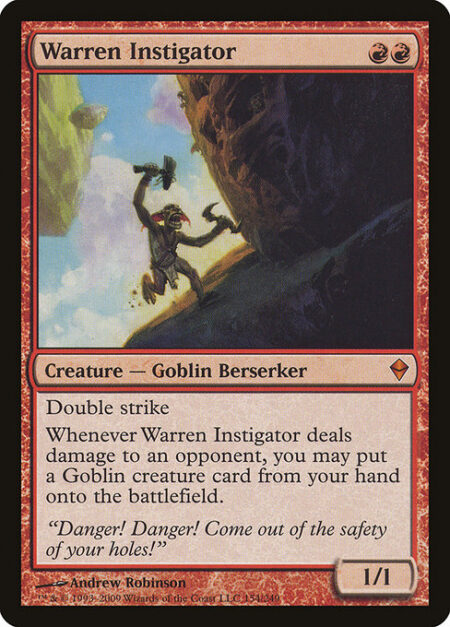 Warren Instigator - Double strike