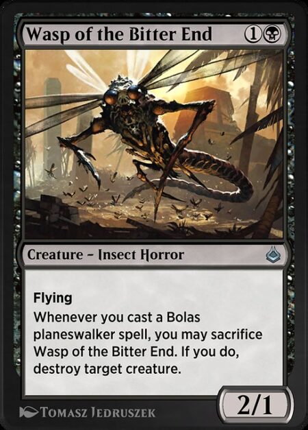 Wasp of the Bitter End - Flying