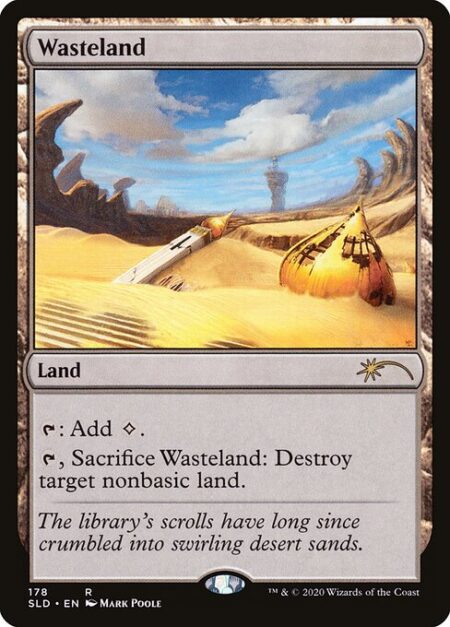 Wasteland - {T}: Add {C}.