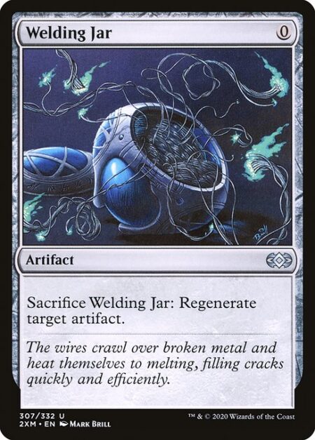 Welding Jar - Sacrifice Welding Jar: Regenerate target artifact.