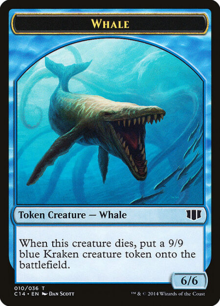 Whale - When this creature dies