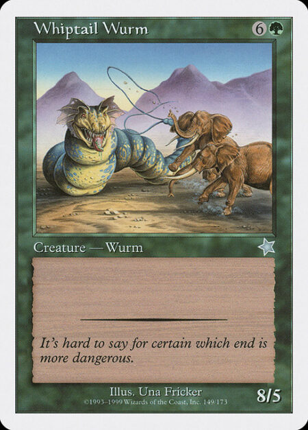 Whiptail Wurm -