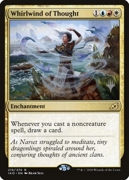 Whirlwind of Thought - Whenever you cast a noncreature spell