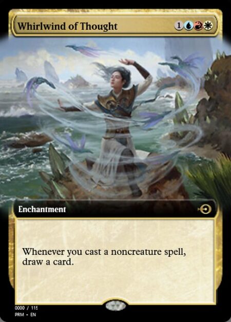 Whirlwind of Thought - Whenever you cast a noncreature spell