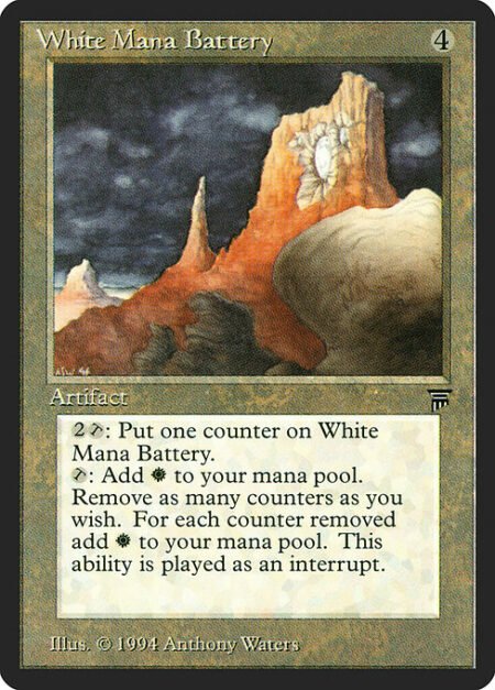 White Mana Battery - {2}