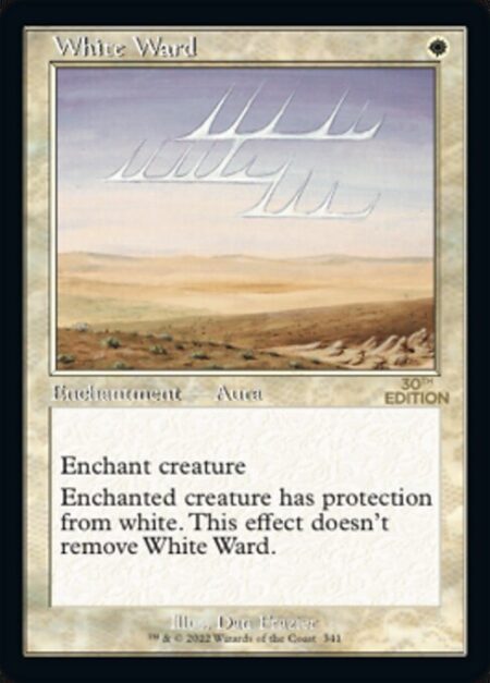 White Ward - Enchant creature