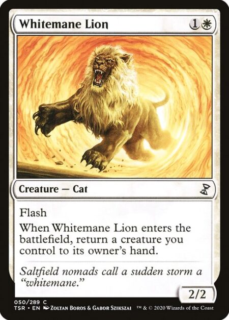 Whitemane Lion - Flash