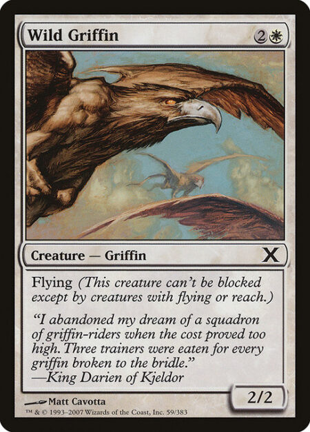 Wild Griffin - Flying