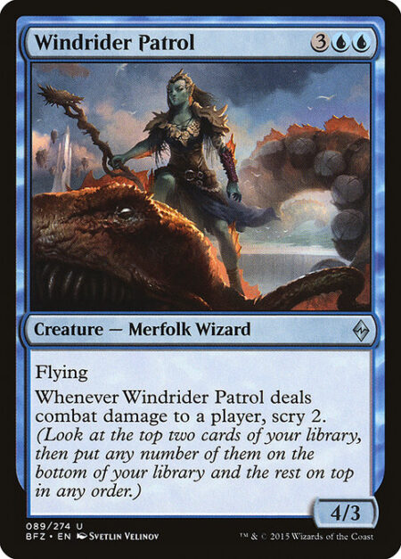 Windrider Patrol - Flying