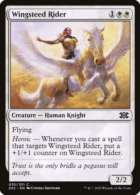 Wingsteed Rider - Flying