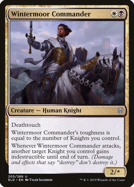 Wintermoor Commander - Deathtouch