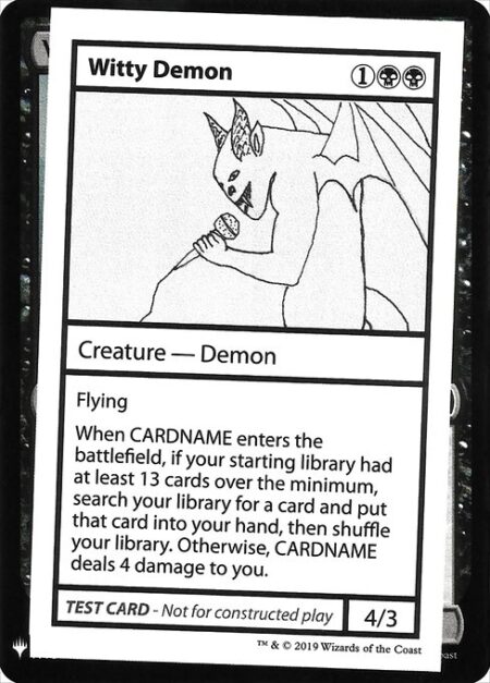 Witty Demon - Flying