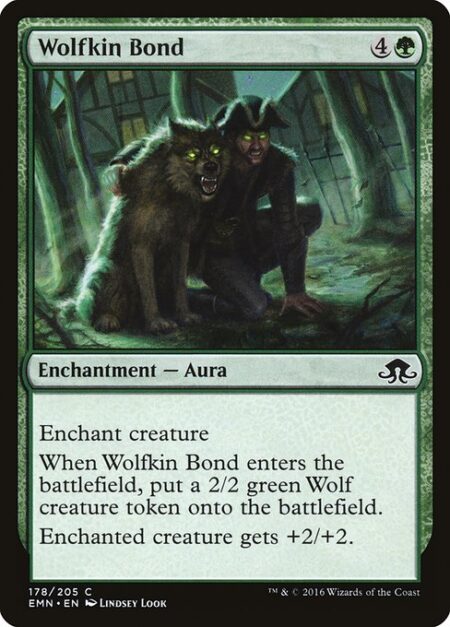 Wolfkin Bond - Enchant creature