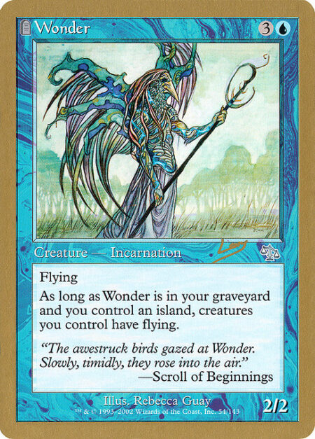 Wonder - Flying