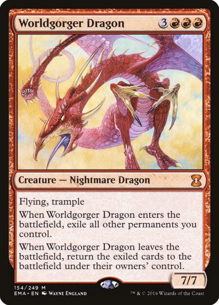 Worldgorger Dragon - Flying