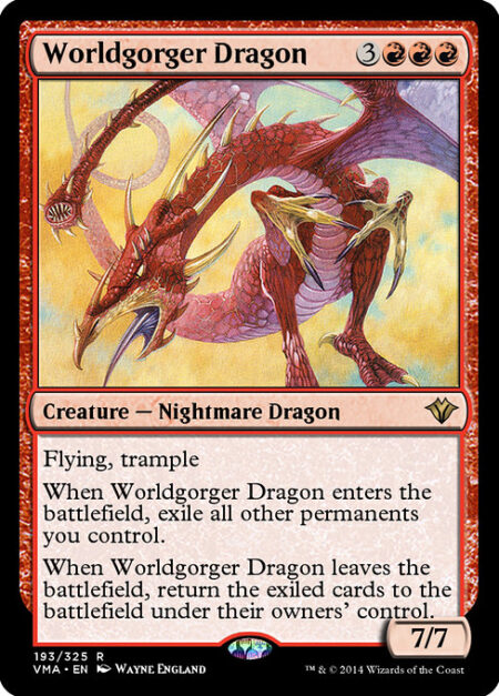 Worldgorger Dragon - Flying