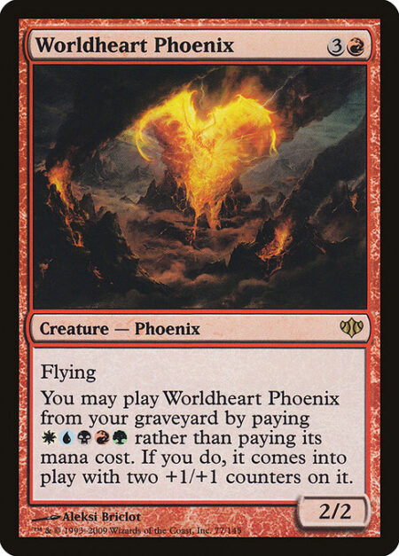 Worldheart Phoenix - Flying