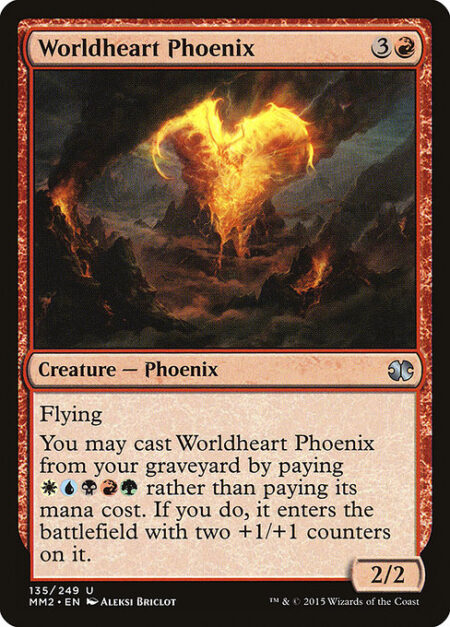 Worldheart Phoenix - Flying