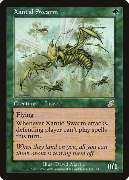 Xantid Swarm - Flying