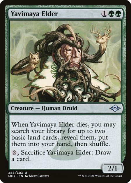 Yavimaya Elder - When Yavimaya Elder dies