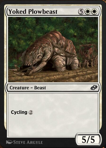 Yoked Plowbeast - Cycling {2} ({2}