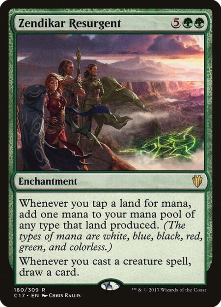 Zendikar Resurgent - Whenever you tap a land for mana