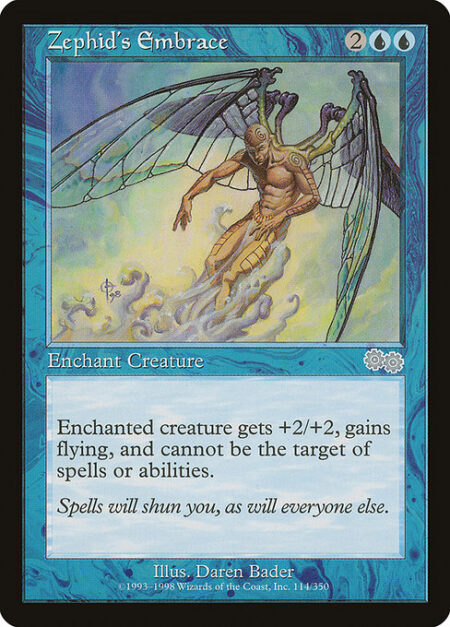 Zephid's Embrace - Enchant creature
